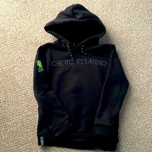 Roberto Firmino Liverpool Hoodie, fits like size 6